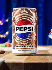 PEPSI® ZERO SUGAR GINGERBREAD MINI CAN **Limited edition & Sealed** IN HAND