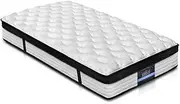 Giselle Bedding 31cm Single Pocket Spring Foam Euro Top Mattress