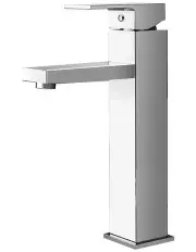 [Cefito] Bathroom Basin Square Tall Faucet Vanity Laundry Mixer Tap in Chrome