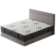Royal Sleep KING SINGLE Mattress Extra Firm Wool Tight Top 7 Zone Pocket Spring