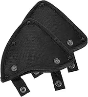 FOYTOKI 2pcs Outdoor Hatchet Cover Durable Axe Sleeve Protector Reinforced Axe Head Bag for Camping Hiking Tool Safety Scratch Prevention
