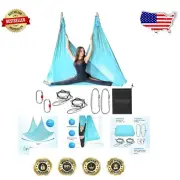 5.5 Yards Aerial Yoga Hammock - High-Quality Silk for Strength and Balance