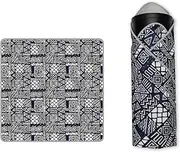 [PGYTECH] Camera Protective Wrap, Anti-Scratch Lens Wrap Cloth, Magic Self-Adhesive Cloth Protective Camera Wrapper for DSLR/Phone/Camera Accessories (Geometry)