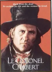 Modern FILM POSTER Postcard: LE COLONEL CHABERT (Gerard Depardieu)