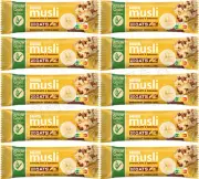 10 NESTLE MUSLI Chocolate & Banana Wholegrain Healthy Breakfast Cereal Bars 35g