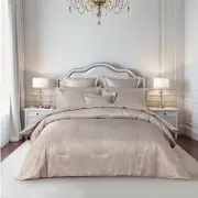 6pc Bianca Bellagio Super King Gold Polyester Comforter Set