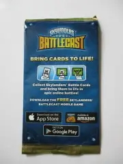 Skylanders Battlecast Battle Cards Promo Pack UNOPENED RARE to find 3 pack