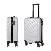 Carry On Luggage 20in Hardside Spinner Suitcase ABS Lightweight Travel Bag Lock