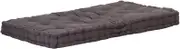 Cotton Floor Mattress, Tatami Mat Sleeping Pad, Pallet Floor Cushion with Smock Edge for Sleeping, Dormitory, Camping, 120x80x10 cm, Grey