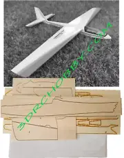 Divine Wind 65" Wingspan RC Airplane Kit Laser Cut Balsa & Ply Short Kit