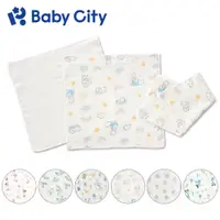 在飛比找PChome24h購物優惠-【Baby City 娃娃城】迪士尼紗布多功能小方巾三入(6