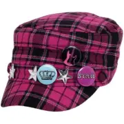 Rocker Princess Polka Dot Rock Star Kids Birthday Party Favor Deluxe Fabric Hat