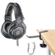 Audio-Technica ATH-M30x Monitor Headphones Bundle with Accessories