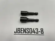 Snap-on Tools NEW 2pc 1/4" Hex Shank 1/4" & 5/16" SAE Magnetic Nut Driver Set