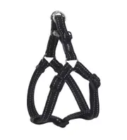 Rogz Classic Step-In Reflective Dog Harness Black Medium