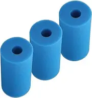 Swimming Pool Foam Filter S e Reusable Washable Cartridge Filter for Swimming Pool Aquarium Repla ent for Type A Filter Blue 26.5 * 15 * 13.5cm 3PCS/Pack Blue Large