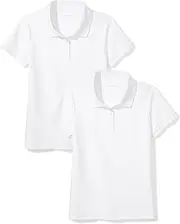 [Amazon Essentials] Big Girls' Uniform Interlock Polo