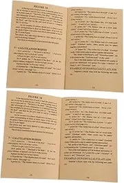 WHAMVOX Pcs Mahjong Game Set Chinese Mahjong Guide Instructions Book for Beginners Experts