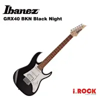 在飛比找蝦皮商城優惠-Ibanez GRX40 BKN Black Night 電