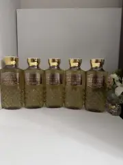 5 New GOLDEN BERRY MISTLETOE BATH & BODY WORKS BODY WASH SHOWER GEL