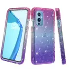 For OnePlus 9 9 Pro 1+9 Glitter Full Body Phone Case Shockproof Hybrid Cover