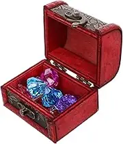 Mini Pirate Treasure Chest Box Gems 2pcs Boys and Girls Treasure Hunt Toy Party Game Props Set