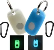Glow Case for Tile Pro 2-Pack. (Glow in Dark) Small Bluetooth Tracker Cover