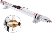 Australia Stock Cloudray CO2 Laser Tube 90W 100W Length 1250mm Dia.80mm Glass Tube with Metal Head for 90-100W CO2 Laser Engraving Cutting Machine