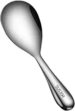 Stainless Steel Rice Spoon Meal Spoon for Kitchen Utensils Large for Home Hotel Restaurant Use