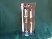 Oneida Aptitude Set Of 6 Stainless Steel Dinner Knives Flatware
