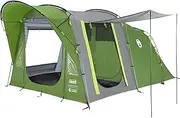 [Coleman] Oak Canyon 4 Blackout Tent | 4 Man Family Tunnel Tent with 2 Special Darkened Bedrooms and Living Area | 4 Person Camping Tent | 4500mm Waterproof | Sewn-in Groundsheet