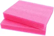 KALLORY Diy Foam Sheets 2pcs Pearl Cotton Pad Soft Packaging Foam for Shipping Craft Projects
