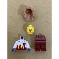 在飛比找蝦皮購物優惠-LEGO 樂高 人偶 特技女飛行員 城市 City 6010