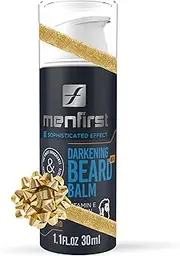 Darkening Beard Balm, Leave-In Conditioner Cream, Instantly Darkens White Hair While Nourishing And Styling Your Beard, Smooths And Softens Facial Hair For A Natural Look, 35ml