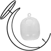 Cabilock 1Pc Creative Hanging Glass Beverage Holder Unique Wine Cup for Bar for Wine Juice and Mixed Drinks for Parties and Gatherings