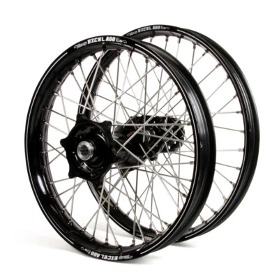 Yamaha YZ125 2002-2007 Wheel Set Black Excel A60 SNR MX Rims Black Talon Hubs 21