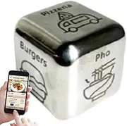 Food Dice for Couples - Dice Games What for Dinner Couples Decision Dice | Him Her Date Night Idea Meal Dice Food Decider Fun for Valentine's Day Birthday