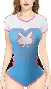 [CutiePlusU] Cotton Button Crotch Adult Onesie Bodysuit Pajamas Mech Pilot