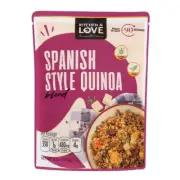 Kitchen & Love Spanish Style Quinoa Medley, Pre Cooked, Microwave Ready Pouch