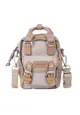 Doughnut Macaroon Tiny Happy Camper Series Ivory Cross Body Bag