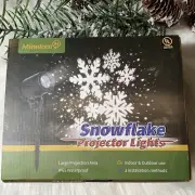 Snowflake Projector Lights Christmas Garden Patio Party Indoor Outdoor New