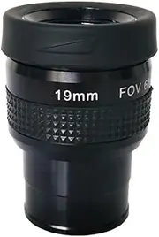 Flat Field Eyepiece 8mm 12mm 16mm 19mm 27mm Telescope Accessory(19mm)