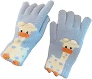 [Generic] Thermal Gloves - Full Finger Cartoon Warm Cold Weather Touchscreen Gloves,Texting Warm Gloves, Cycling Driving Gloves for Working, Skiing, Running