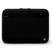 Black Neoprene Laptop Sleeve Case For 13" Microsoft Surface X / Surface Pro 9
