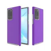 For Samsung Galaxy Note 20 Ultra Anti-slip Armor TPU + PC Protective Case, Purple