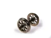 Metal Spoked Wagon Wheels (x10) OO gauge Bachmann 36-014