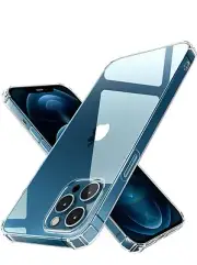 (1 cover only)Clear iPhone 12 Pro Max case | TPU Corners for Drop Protection,...