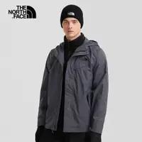 在飛比找PChome24h購物優惠-【The North Face】男 防水透氣寬鬆連帽三合一外