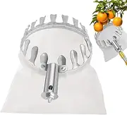 Fruit Picker Head Basket | Fruit Picking Ancillary Tool - Metal Fruit Picker Head, Fruit Catcher, Ancillary Tool, Portable Basket For Harvest Picking Cherries, Pears
