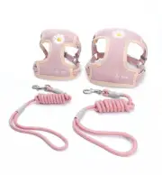 Vest-type dog leash Teddy small and medium-sized dog Harness, Dogs and Cats